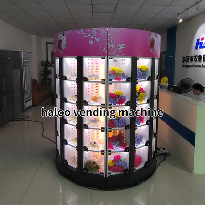 OEM ODM 24 Saat Çiçek Otomatı Çiçekler İçin Soğutma Dolabı Otomatı