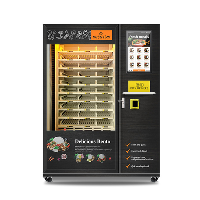 Özelleştirilmiş beslenme yemek otomatı otomatik fast food mikrodalga ısıtma otomatı