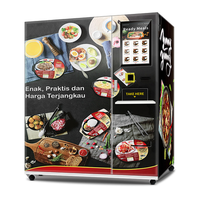 Tam Otomatik Dondurulmuş Yemek Otomatı Isıtma Fonksiyonlu Hazır Yemek Otomatı