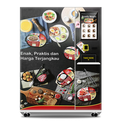 Tam Otomatik Dondurulmuş Yemek Otomatı Isıtma Fonksiyonlu Hazır Yemek Otomatı