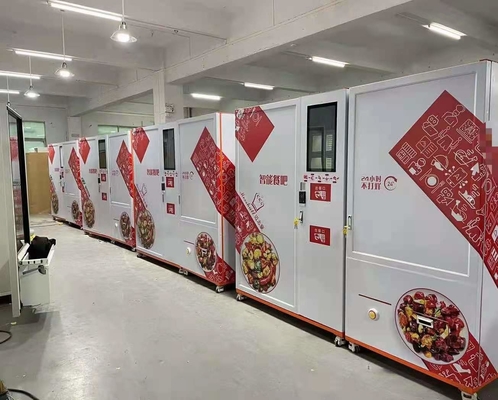 Dondurulmuş Taze Gıda yemek mikrodalga ısıtma özel Otomat