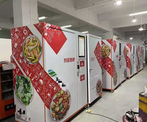 Dondurulmuş Taze Gıda yemek mikrodalga ısıtma özel Otomat