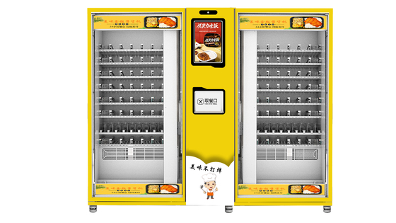 Özelleştirilmiş kahvaltı yemek bento kutusu otomat tek mikrodalga fırın bento kutusu otomatı