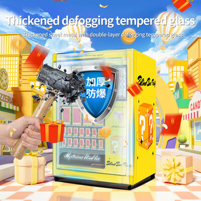 Haloo 21.5 inçlik dokunmatik ekranlı kör kutu satış makinesi ekstra büyük ekran penceresi ile XY teslimat platformu