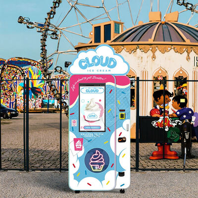 Haloo dondurma otomatları, üst ışıklı kutu ve sonsuz dişli redüktörlü, Brezilya'dan ithal Embraco 1.5P kompresörlü