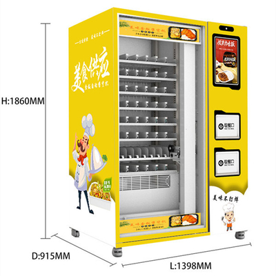 Mikrodalga Isıtma Otomatı Sıcak Yemek Otomatı Otomatik Çorba Otomatı