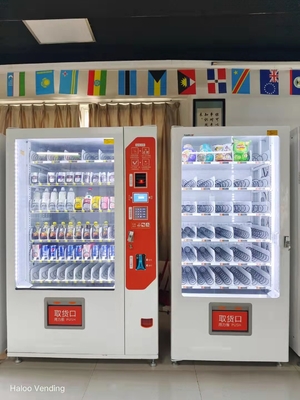 220V 60HZ Combo Snack ve Soda Otomatı 60W Güç OEM