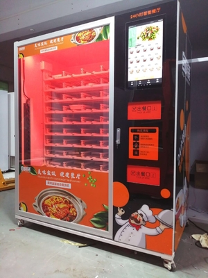 Tek Mikrodalga ile 3800W Otomatik Fast Food Otomatı