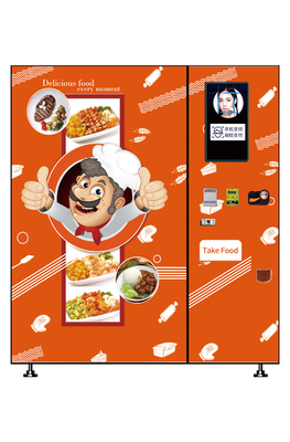 Bento Kutu Otomatı Dondurucu Yemek Otomatı Hazır Gıda Otomatı