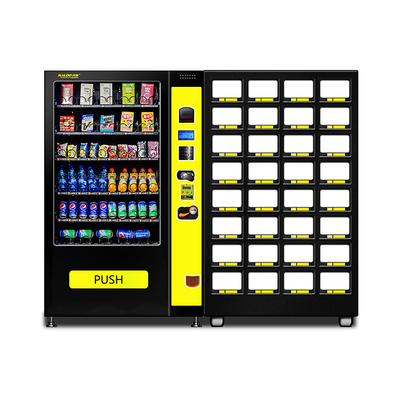 Alışveriş Merkezi İçin 24 Saat Atıştırmalık ve İçecek Kombine Otomatı