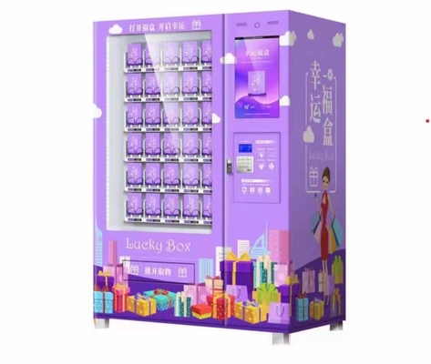 120W LED Sıcak Satış Komik Oyuncak ve 21.5 İnç Dokunmatik Ekranlı Şanslı Kutu Otomatı
