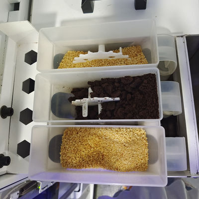 Halo tam otomatik dış mekan yumuşak dondurma otomatı, 32 inç dokunmatik ekran ve otomatik temizleme fonksiyonu ile